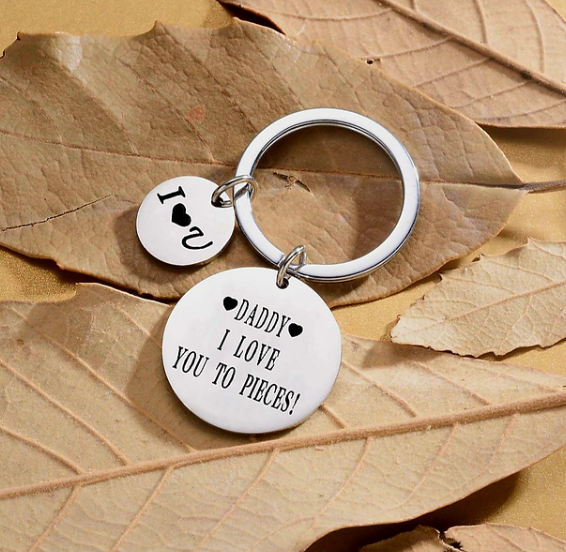 Daddy I love You Keychain
