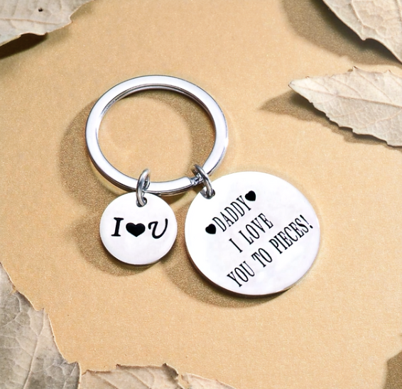 Daddy I love You Keychain
