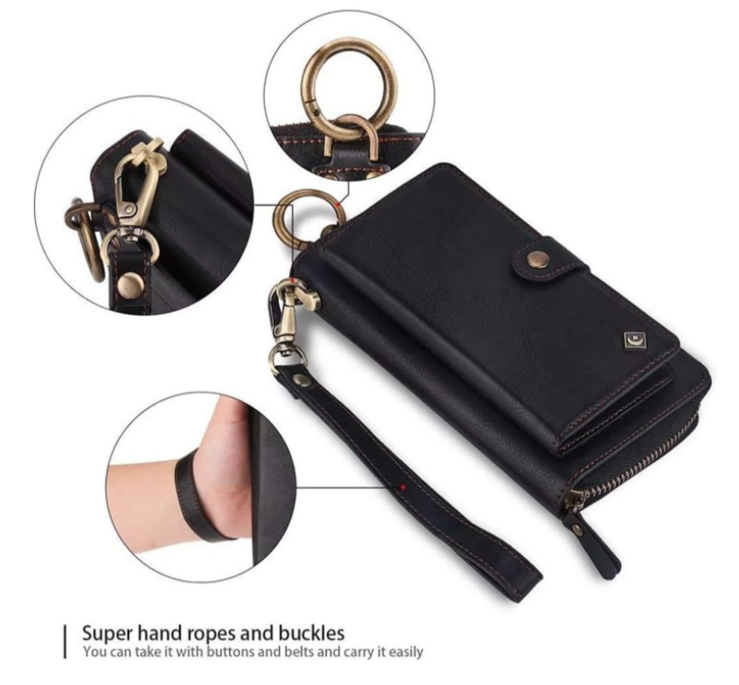 Litou wallet with phone cane for Iphone 12 Pro Max