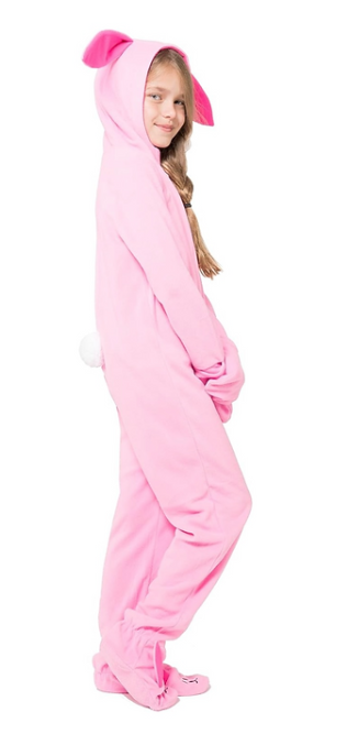 Christmas Story Kid's One Piece Bunny Sleep Pajama Footed