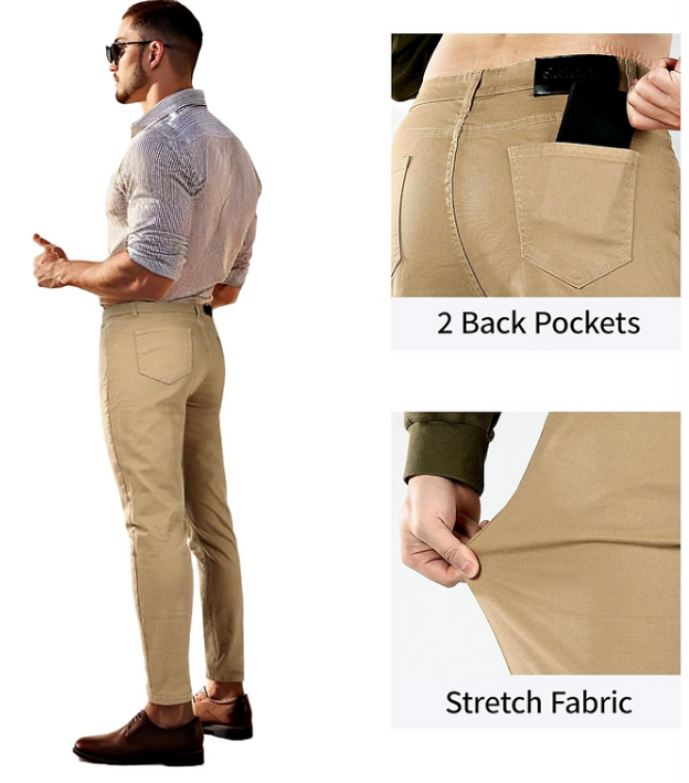 GINGTTO Mens Jeans Skinny Stretch
