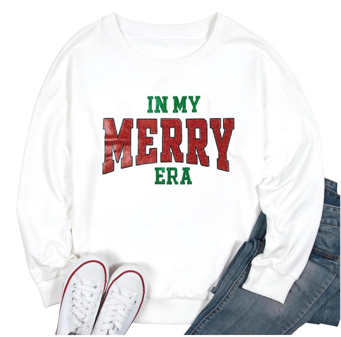 Women Merry Sweatshirts