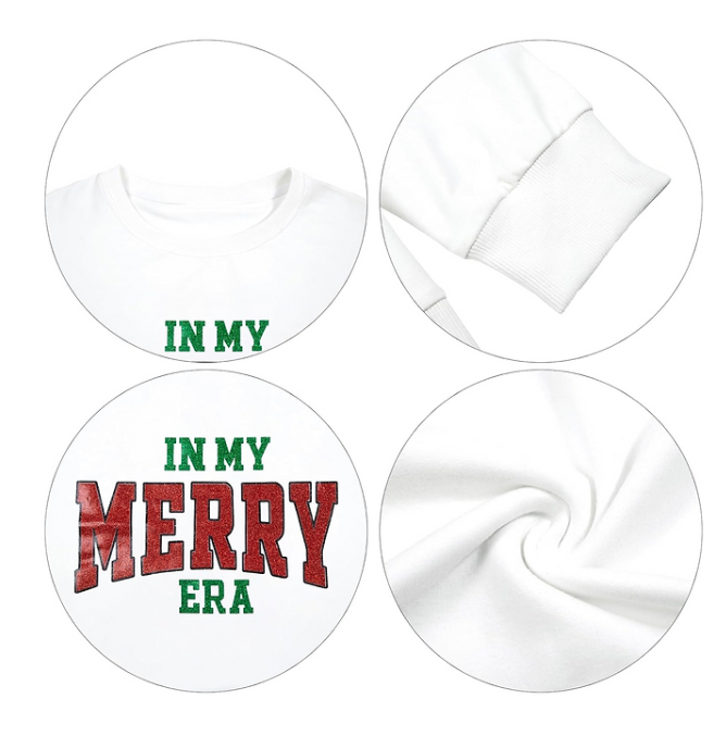 Women Merry Sweatshirts