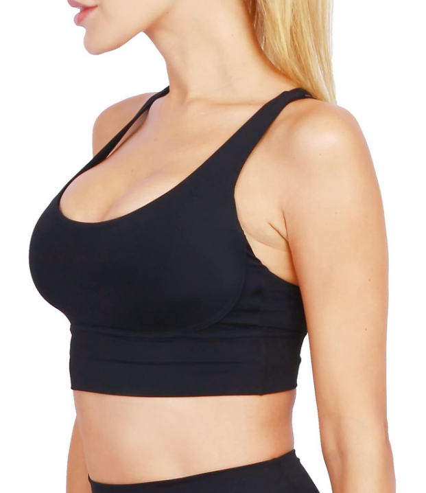 Grace Form Strappy Sports Bra for Women