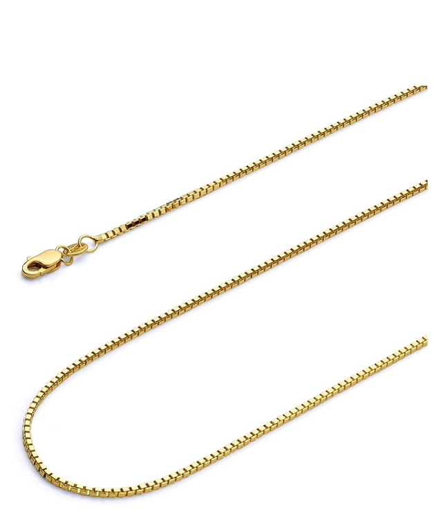 14K Yellow Gold Chain 2 mm