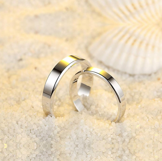 Dankadi Wedding Sterling 925 Silver Ring 3 mm