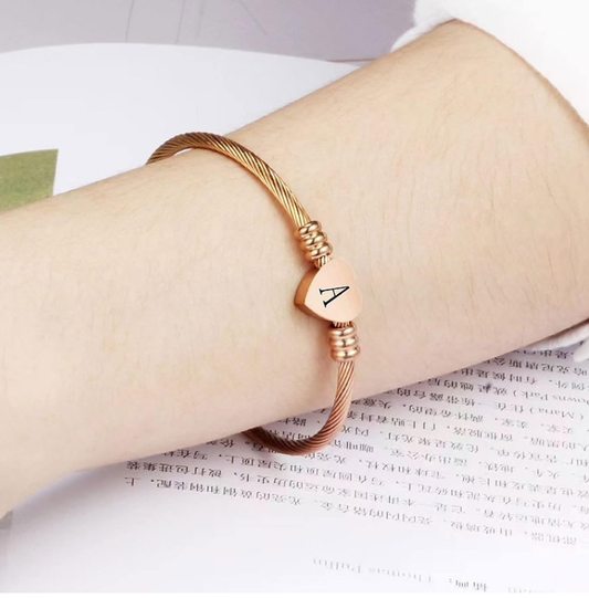 "A" Bracelet Stainless Steel