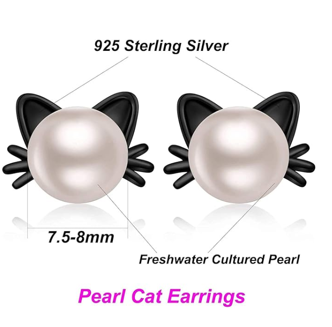Animal Stud Earrings 925 Sterling Silver