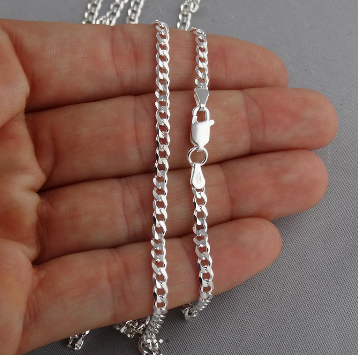 Sterling Silver Chain 3 mm