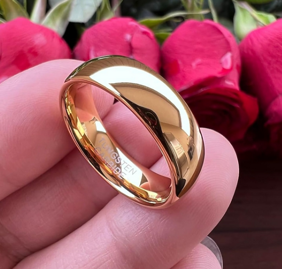 Tungsten Carbide Ring 8 mm