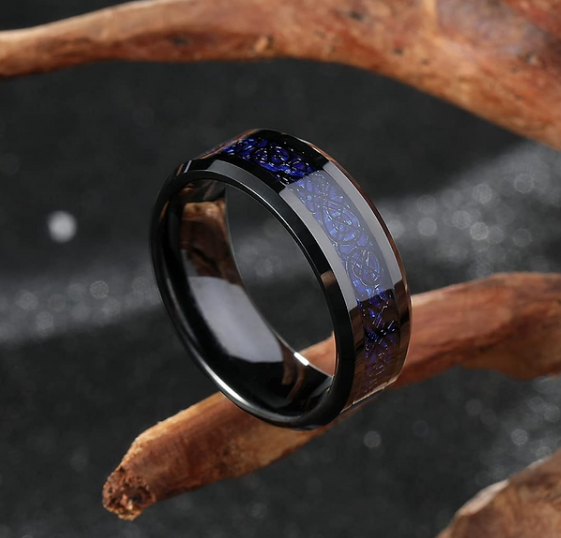 King Will Steel Tungsten Carbide Ring 8 mm
