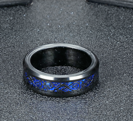 Stailness Steel Spinner Ring 8 mm