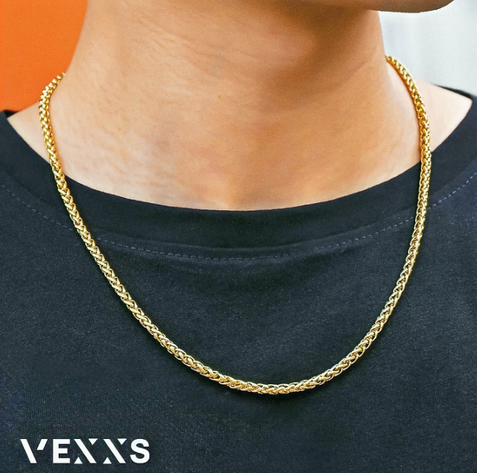 VEXXS Stainless Steel Chain 4 mm