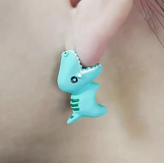 Animal Resin Stud Earrings
