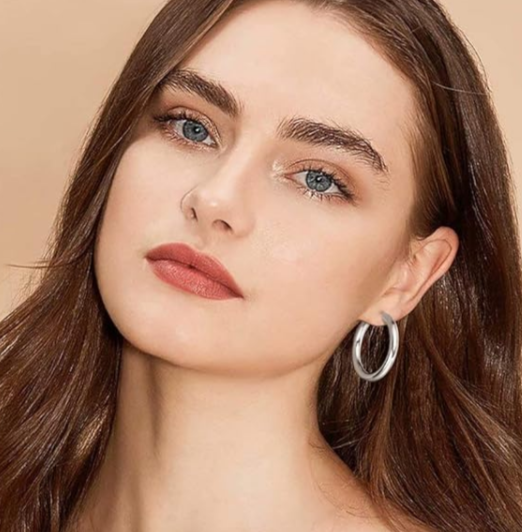 Stainless Steel Hoop Earrings 5 mm