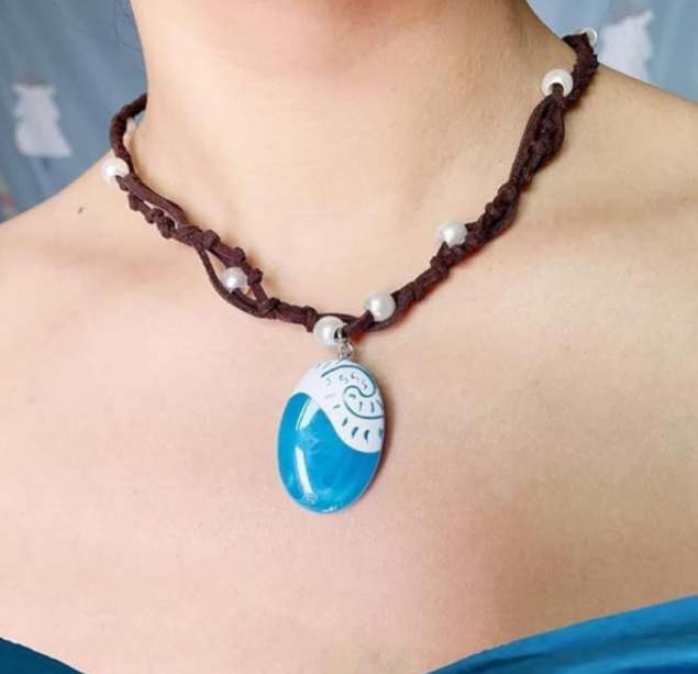 Pearl Necklace Ocean Hand Woven