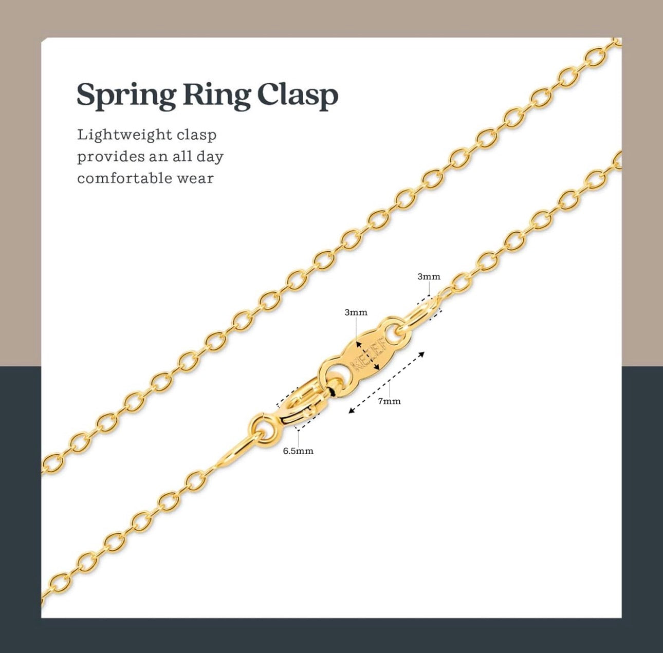 Cable 925 Sterling Silver Chain 0.7 mm