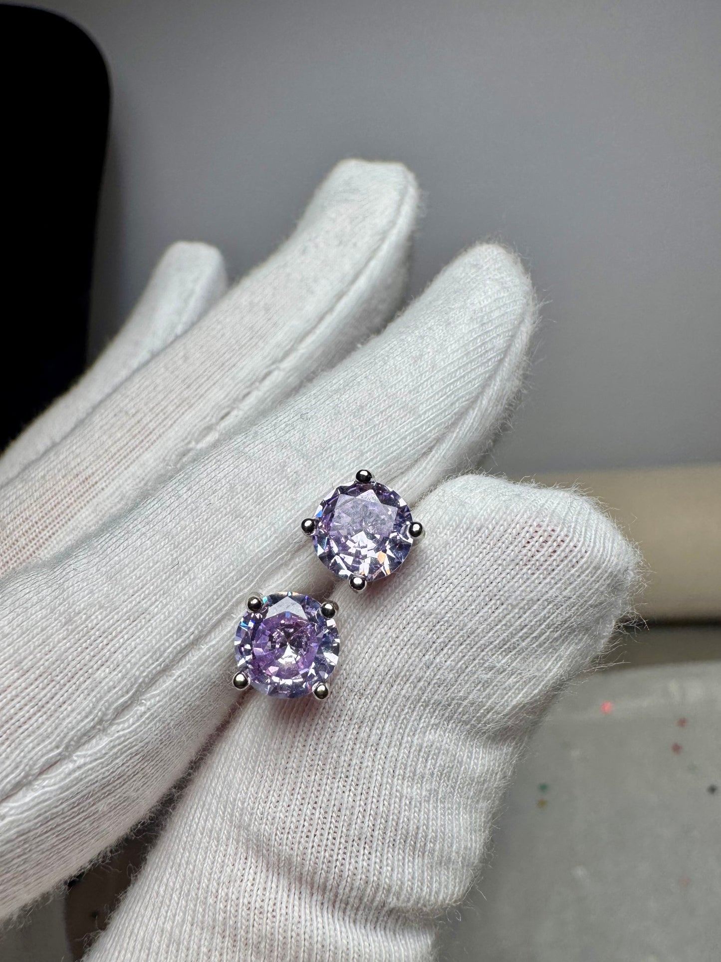 Cubic Zirconia Stud Earrings
