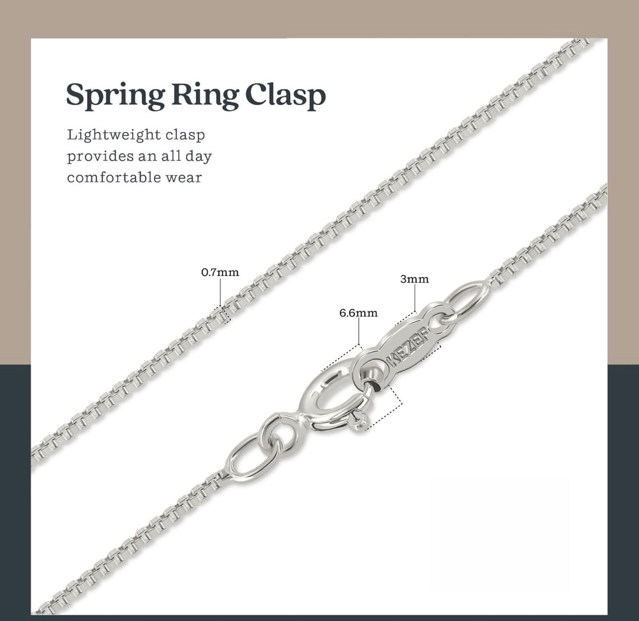 Italian Box Chain Necklace