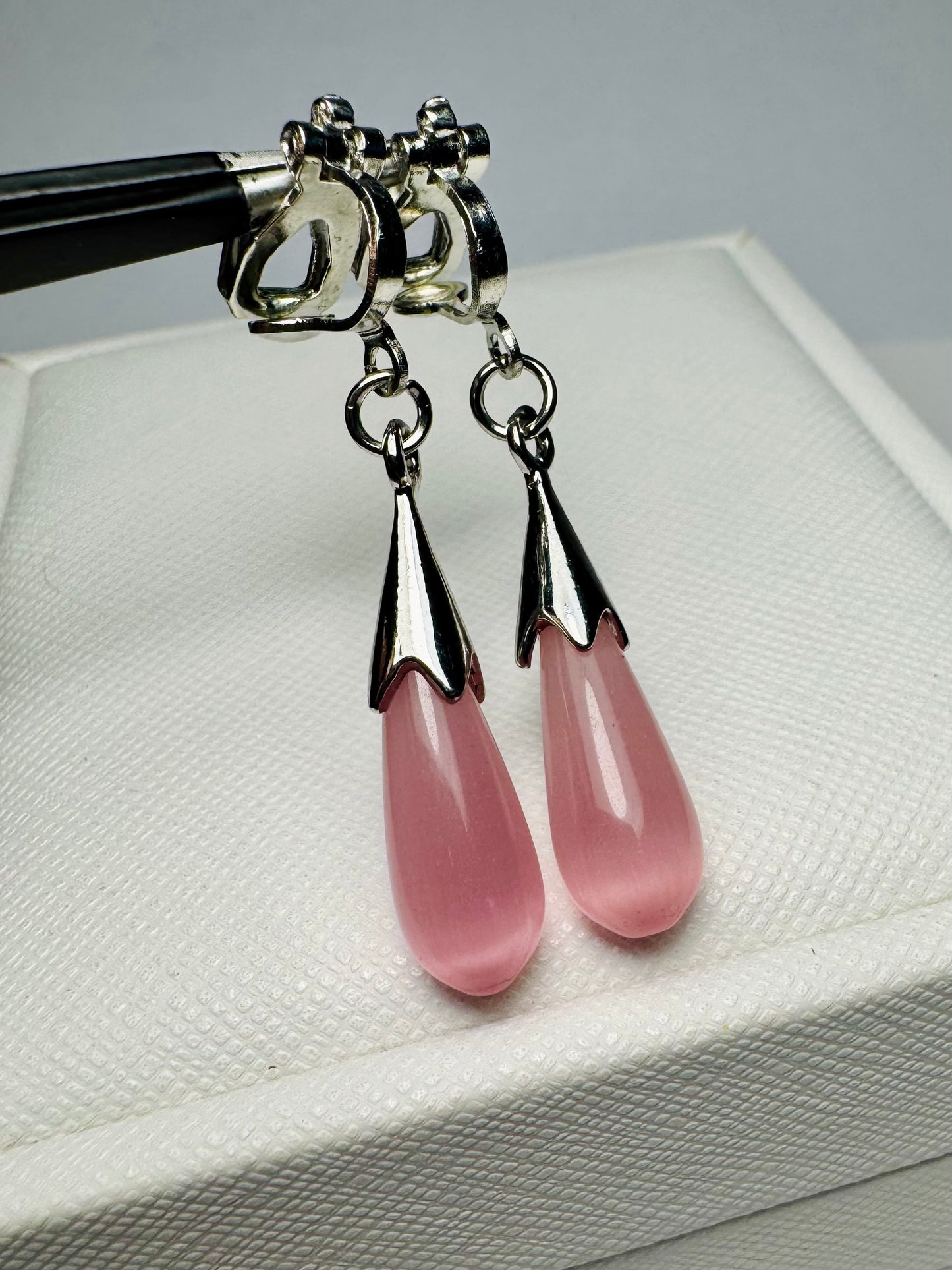 Clip On Drop Dangle Earrings