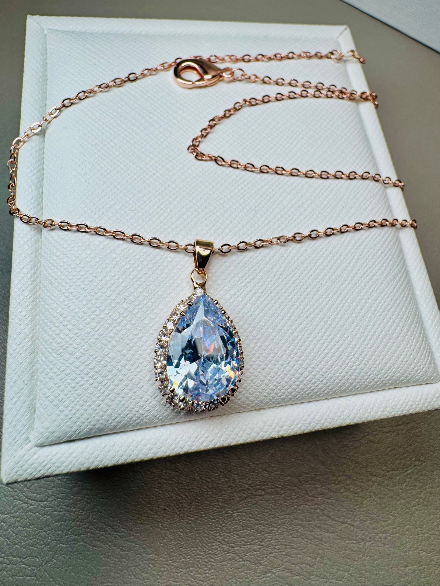 Crystal Chain Necklace