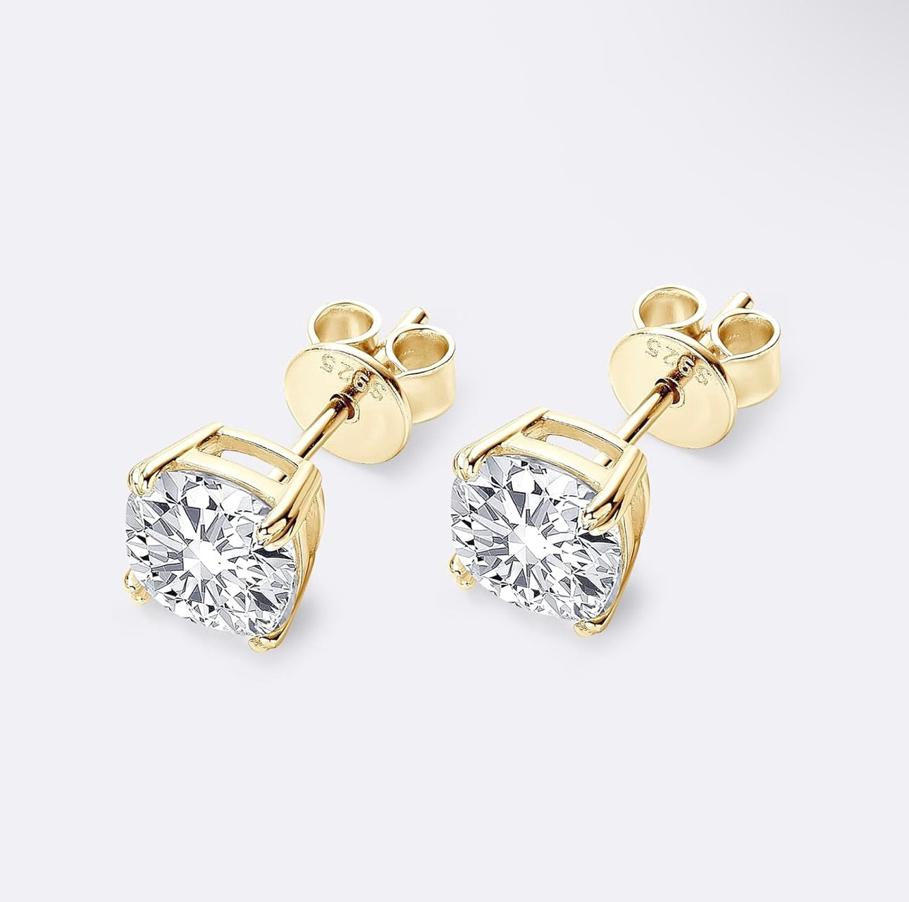 Moissanite Earrings 1.6 CTW