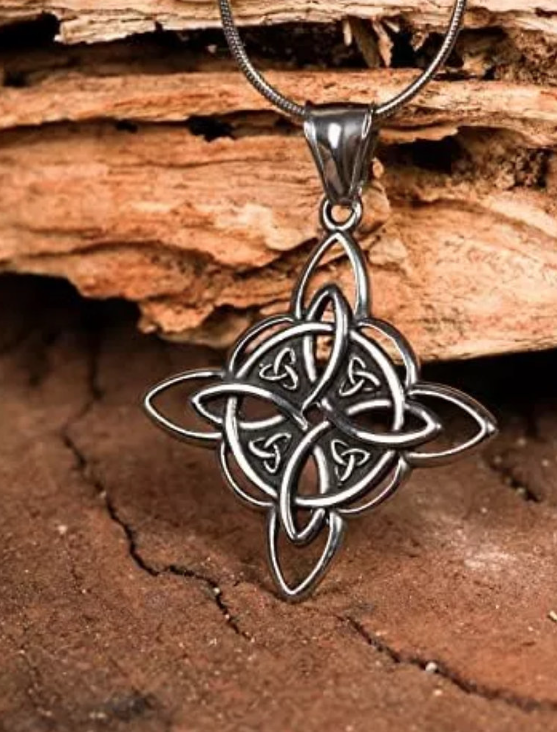 Stainless Steel Celtic Knot Necklace