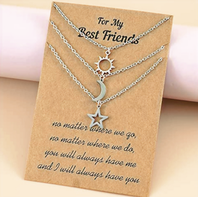 "Best Friend" Pendant Necklace