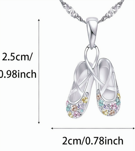 "Balerina" Pendant Necklace