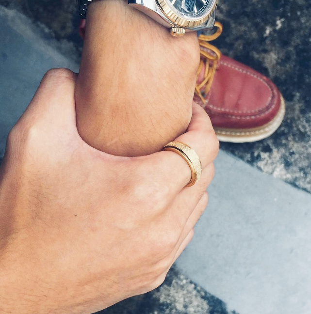 Stainless Steel Spinner Ring 6 mm