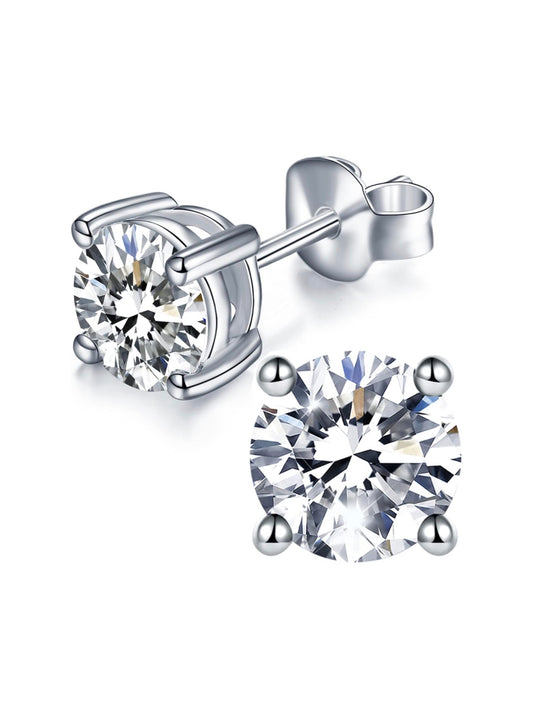 Moissanite Stud Earrings