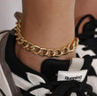 Luxury Gold-Plated Cuban Link Bracelet – Sleek Everyday Jewelry