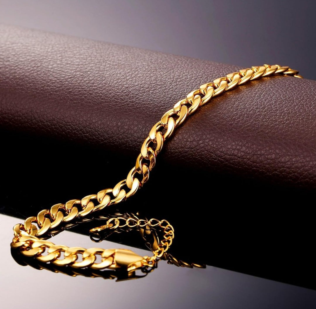 Cuban Link Chain Bracelet