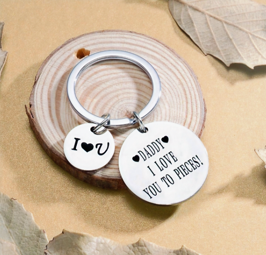 Daddy I love You Keychain