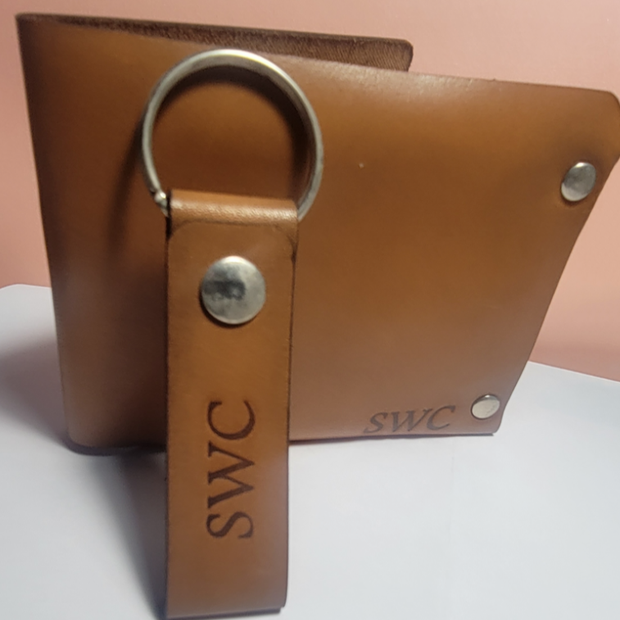 SWC Brown Leather Wallet