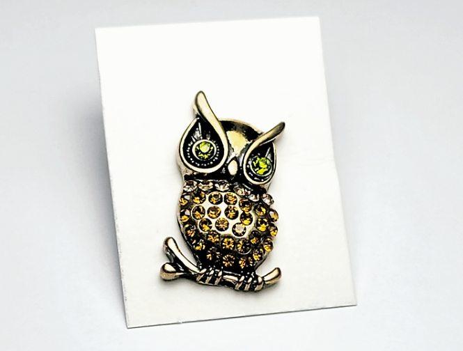 Owl Brooch