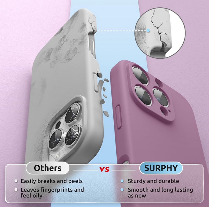 Surphy Magnetic Case for IPhone 16 Pro Max