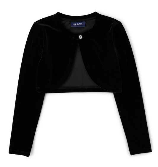 The Children's Place Girls Long Sleeve Shrug Cardigan