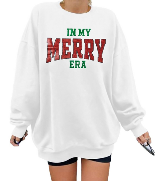 Women Merry Sweatshirts