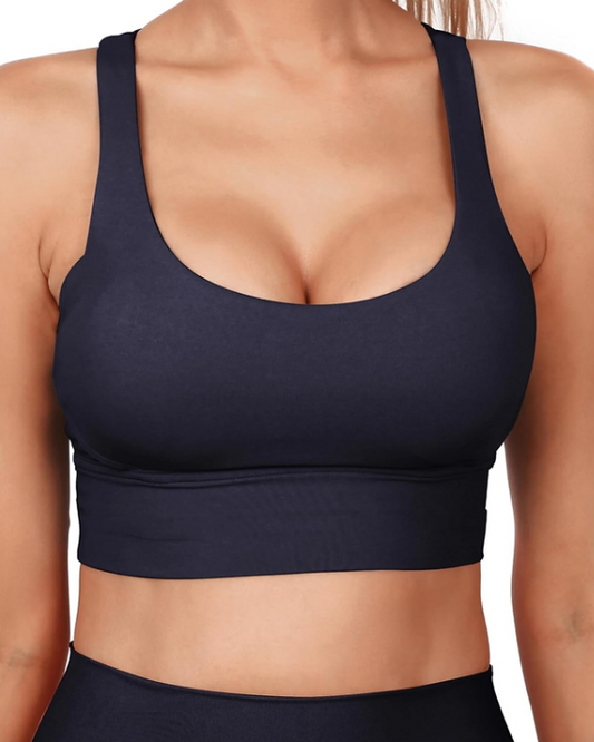 Grace Form Strappy Sports Bra for Women