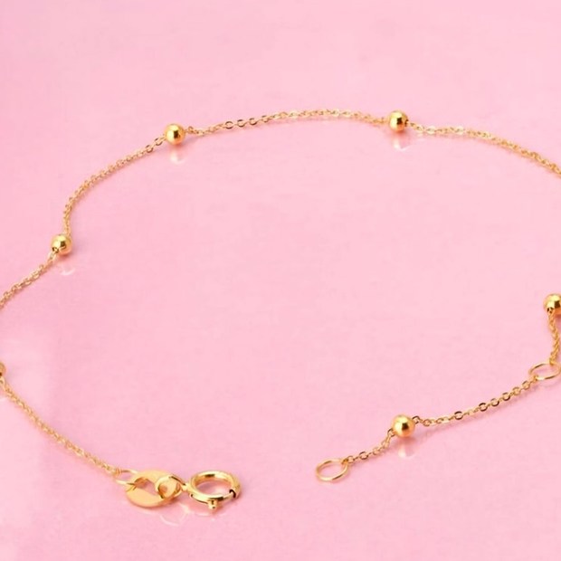 14K Gold Chain Bracelet 7 Inch – Premium Fine Jewelry for Women