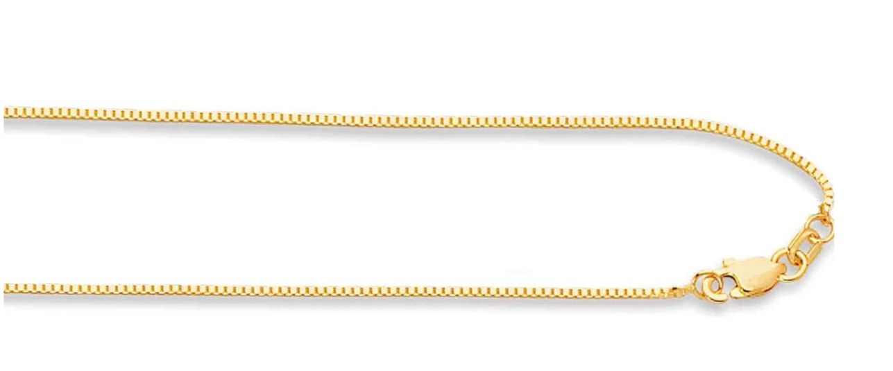 14K Yellow Gold Chain 2 mm