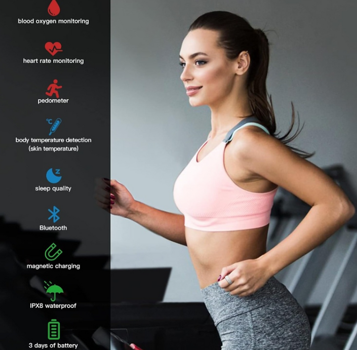 Waterproof Smart Ring Fitness Tracker – Fitiger Activity & Sleep Monitor