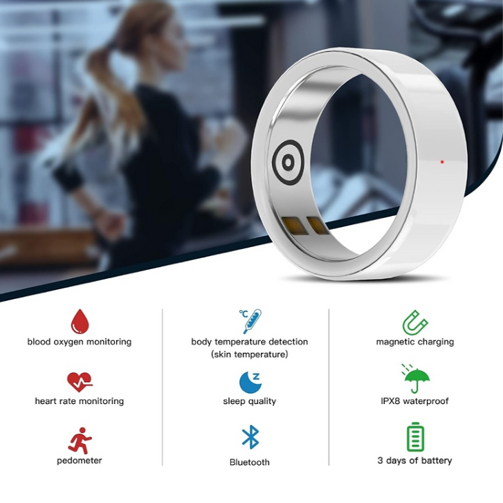 Waterproof Smart Ring Fitness Tracker – Fitiger Activity & Sleep Monitor