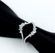 Classic 2-Piece Silver Bridal Ring Set – Sparkling Elegant Wedding Bands