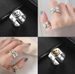Smiley Face Ring – Premium 925 Sterling Silver Jewelry