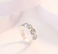 My Melody Adjustable Band – Iconic Character Silver Plated Ring (7mm)