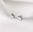 Minimalist Butterfly Stud Earrings – Cute Everyday Fairycore Jewelry