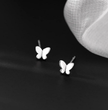 Minimalist Butterfly Stud Earrings – Cute Everyday Fairycore Jewelry
