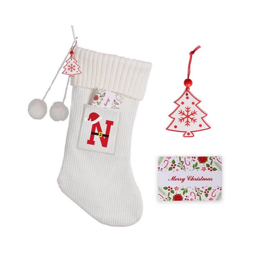Christmas Stocking 18 Inches Large Knit